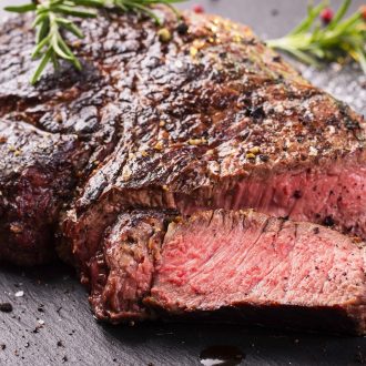 Bratislava steak dinner