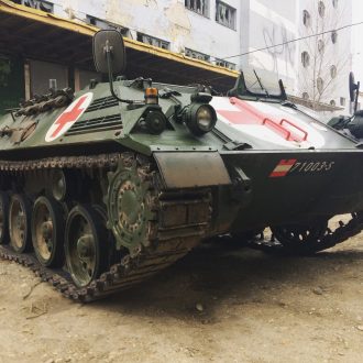Bratislava tank riding
