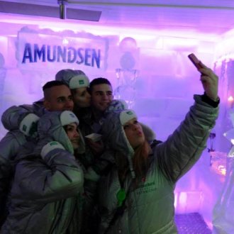 Ice Bar In Bratislava With Bratislavaman