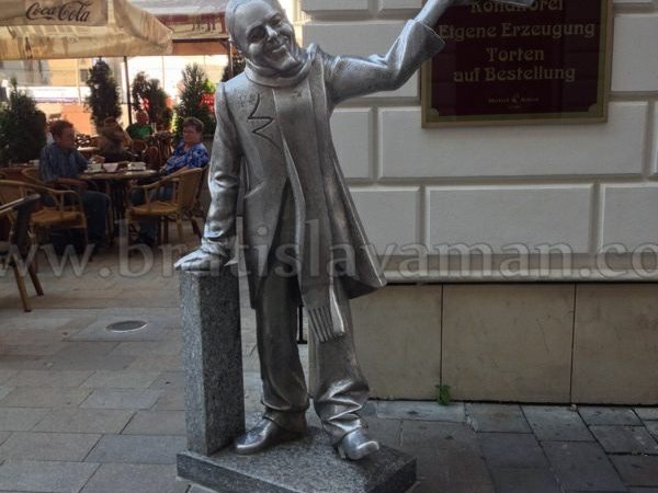 Citizens of Bratislava are chased by a smile!